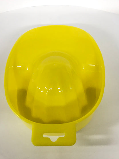 Plastic Manicure Bowl | Clear | White | Red | Light Blue | Purple | Yellow - CM Nails & Beauty Supply