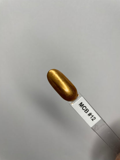 Premium Chrome Pen Powder 25 Metallic Shades with Built-in Sponge - CM Nails & Beauty Supply