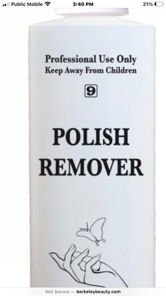 Labelled | Polish Remover | twist Cap | 8.Oz