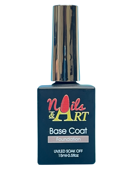 Nails & Art Gel Polish Base Coat Foundation - CM Nails & Beauty Supply