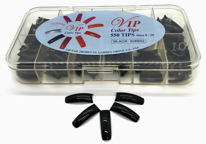 Coloured Nail Tips V.I.P | Box 550 pcs - CM Nails & Beauty Supply
