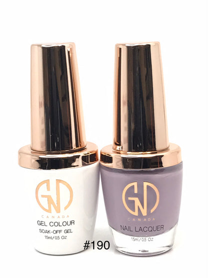 Duo Gel & Lacquer #190 | GND Canada® - CM Nails & Beauty Supply