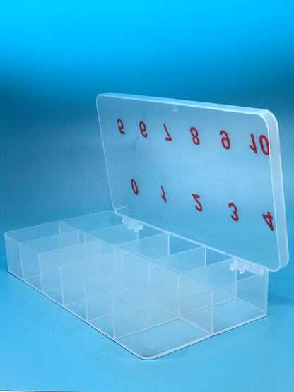 Empty Nail Tip Box Container - Hard Case - CM Nails & Beauty Supply