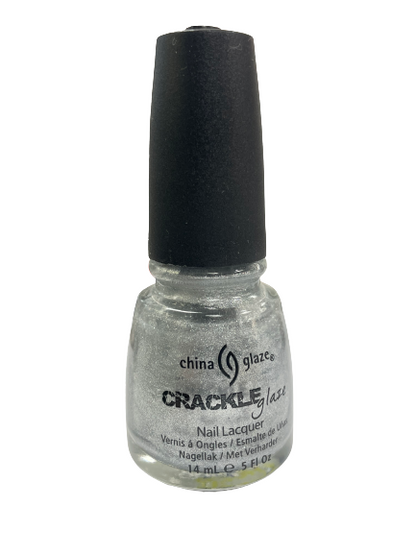 China Glaze Crackle | 1044 Platinum Pieces | Nail Lacquer - CM Nails & Beauty Supply