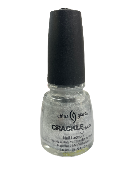 China Glaze Crackle | 1044 Platinum Pieces | Nail Lacquer - CM Nails & Beauty Supply