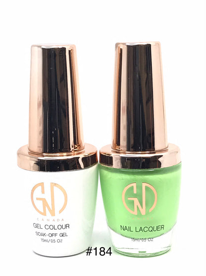 Duo Gel & Lacquer #184 | GND Canada® - CM Nails & Beauty Supply