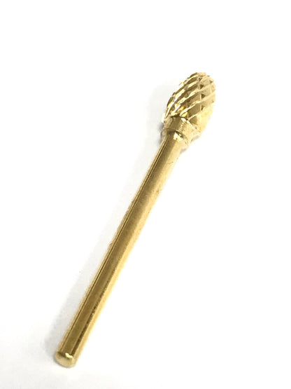 Mini Bullet Carbide / Coarse ( 3/32 Gold ) - CM Nails & Beauty Supply
