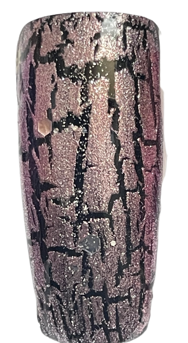 China Glaze Crackle | 1045 Latticed Lilac | Nail Lacquer - CM Nails & Beauty Supply