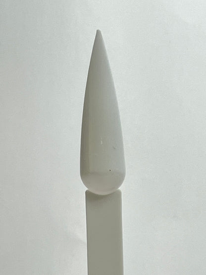 Nail Display Stick / Colour Chart / Natural | White | Clear |Stiletto | Oval | Bag of 60 pcs - CM Nails & Beauty Supply