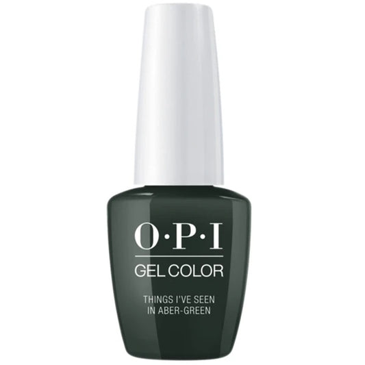 OPI GelColor - Things I've Seen In Aber-Green - U15 - CM Nails & Beauty Supply