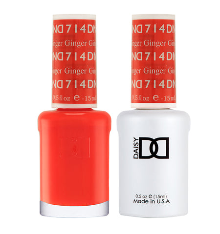 DND -  Ginger #714 -  Gel & Lacquer Duo
