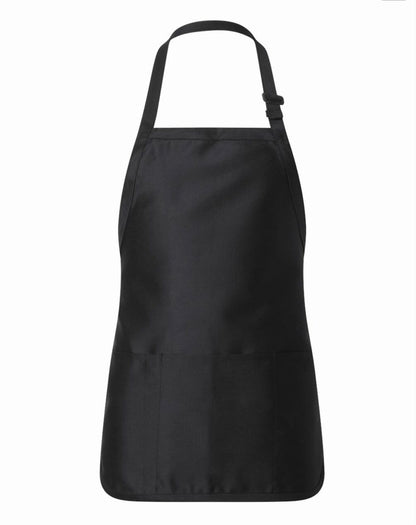 Apron for Women - Men | Black | Light Pink | Beige | Toffee | With 2 Pockets - CM Nails & Beauty Supply