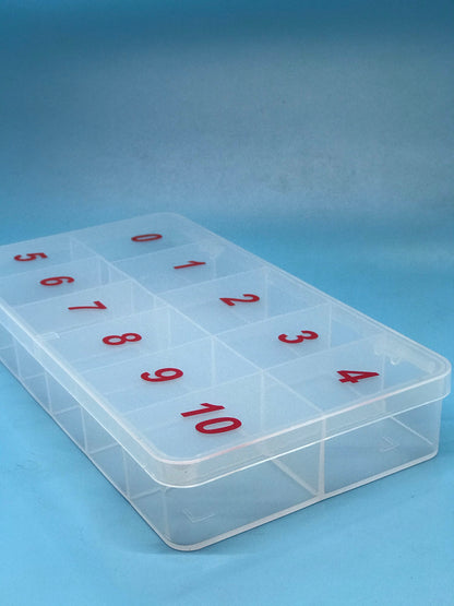 Empty Nail Tip Box Container - Hard Case - CM Nails & Beauty Supply