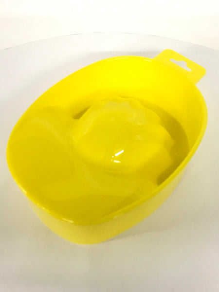 Plastic Manicure Bowl | Clear | White | Red | Light Blue | Purple | Yellow