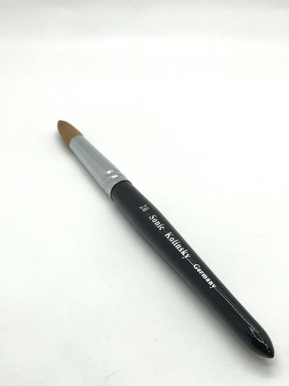 Acrylic Brush #20 Sonic Kolinsky Germany - CM Nails & Beauty Supply