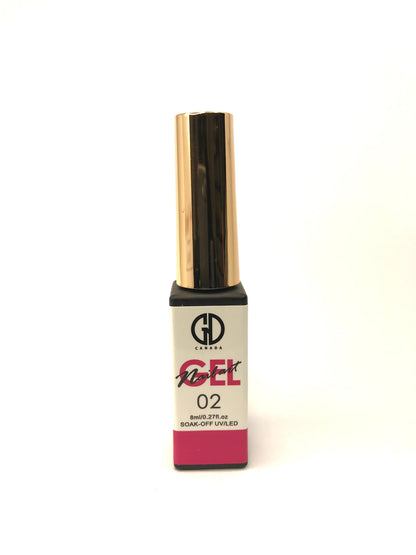 Nail Art Gel Liner | GND Canada 02 | 0.33 Oz - CM Nails & Beauty Supply