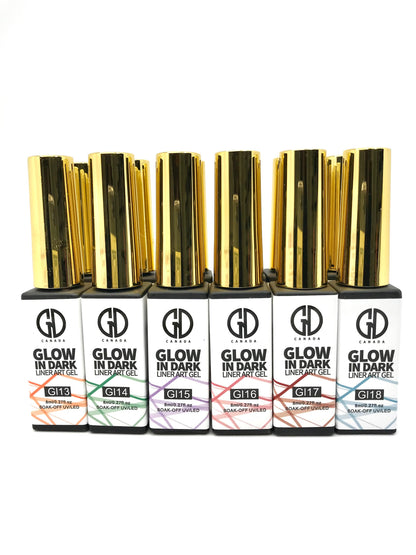 Nail Art Gel Liner | GND Canada 08 | 0.33Oz - CM Nails & Beauty Supply