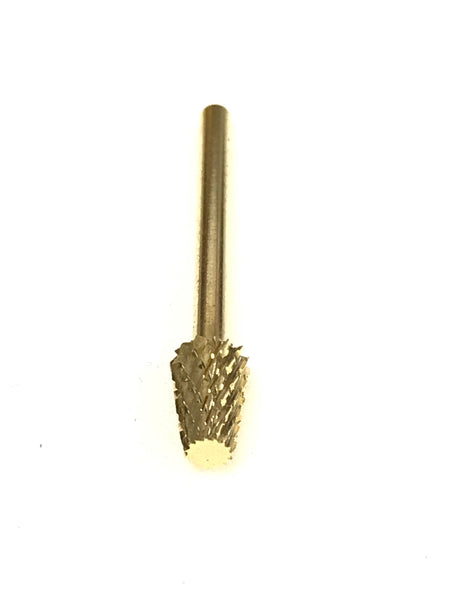 Carbide Bit | Pointed  | Underneath & Umbrella Shaped | 3/32 - Gold & Silver