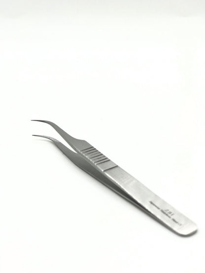 Ultra Sharp Point Curved | Tweezer | Best for Eyelash Extension.| ZBI | - CM Nails & Beauty Supply