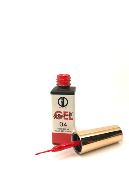 Nail Art Gel Liner | GND Canada 04 | 0.33 Oz - CM Nails & Beauty Supply