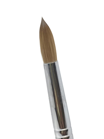 Chris.W Acrylic Nail Brush Display Holder, Round Shaped 12 Holes Make-up  Brush Pen Stand Rack (Gold)
