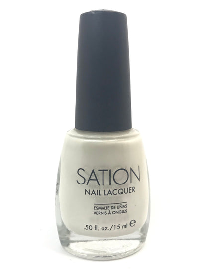 Sation Nail Lacquer # 1049 White Pearl - CM Nails & Beauty Supply