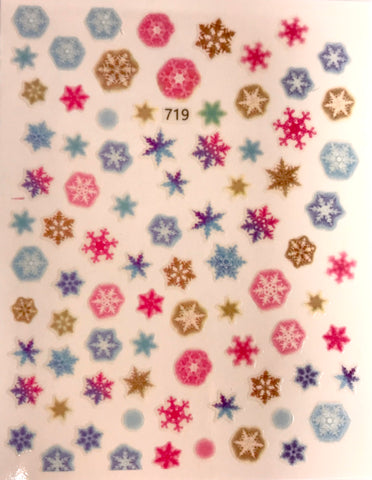 Nail Sticker  Joyful (719)