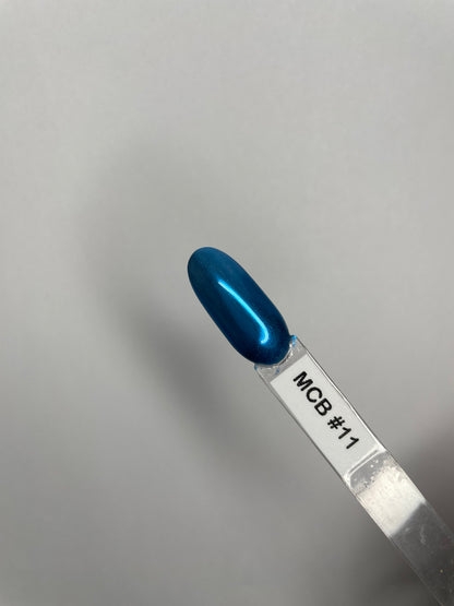 Premium Chrome Pen Powder 25 Metallic Shades with Built-in Sponge - CM Nails & Beauty Supply