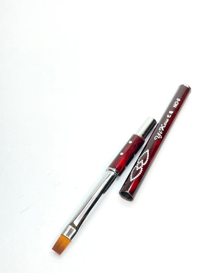 Gel Brush #6 (100% Pure Kolinsky Professional gel brush) - CM Nails & Beauty Supply