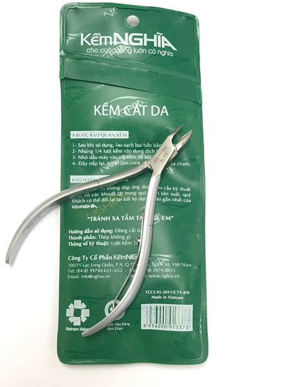 Cuticle Nipper | Stainless Steel | D04 #14-16 | - CM Nails & Beauty Supply