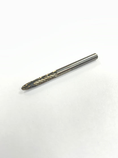 Carbide Bit | Pointed | Underneath & Umbrella Shaped | 3/32 - Gold & Silver - CM Nails & Beauty Supply