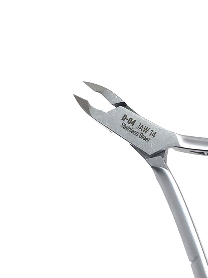 Cuticle Nipper | Stainless Steel | D04 #14-16 | - CM Nails & Beauty Supply