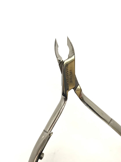 Cuticle Nipper Stainless Steel | Lifetime Warranty | German - CM Nails & Beauty Supply