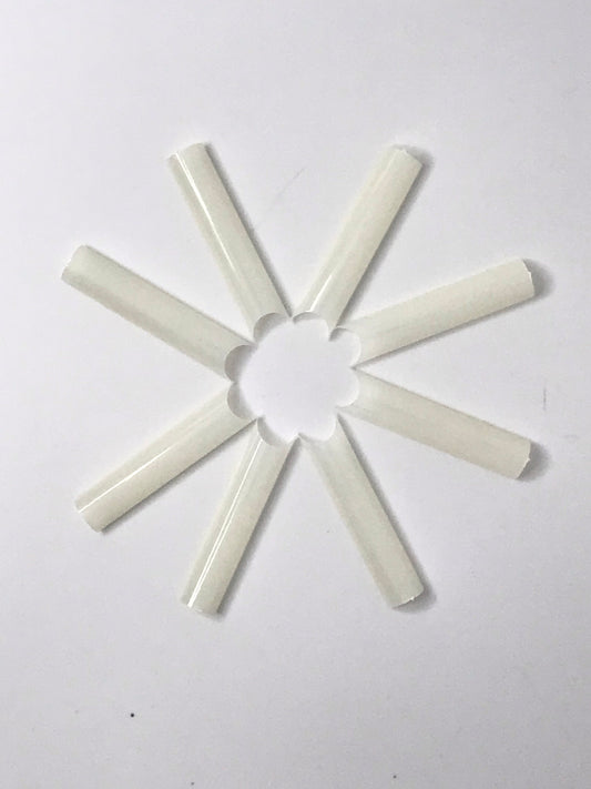 Extra Long Square | Natural | Clear | Bag 550 Tips | Extra #4,5. - CM Nails & Beauty Supply