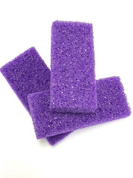 Diposable  Pumice Bar -COARSE| Yellow | Purple |  (10PCS)