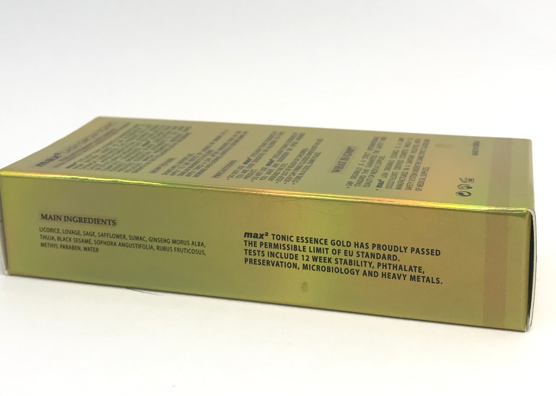 Eyelash Lab Eyelash Lab | Max 2 | Eyelash / Brow Tonic Essence Gold - CM Nails & Beauty Supply