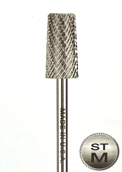 Startool Carbide| Bit | Large / Small / 3 In 1 / Loxo Mandrel Head 3/32" | - Gold & Silver - CM Nails & Beauty Supply