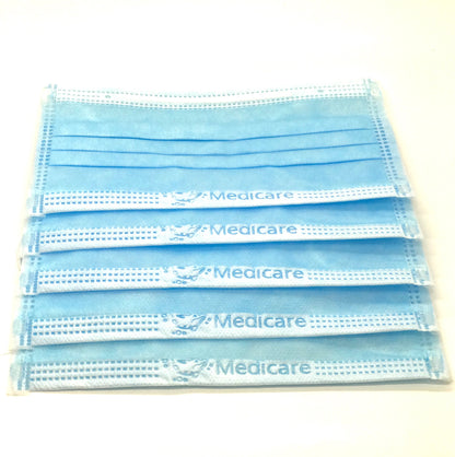 Medicare Ear Face Mask (Box of 50) - 4 Layer (FDA Approved) - CM Nails & Beauty Supply