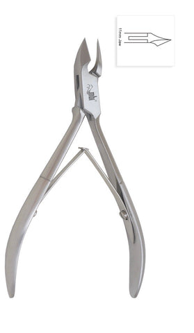Cuticle Nipper. | MBI Stainless Steel | Size Full Jaw | Size 1/2 Jaw | Size 1/4 Jaw |.