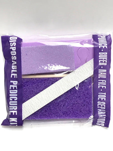 Pedicure Kit | Yellow 4 In 1 | Purple 5 In 1 |