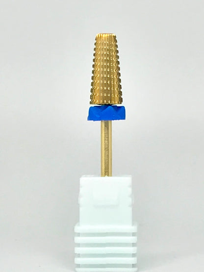 Nail Drill Bits | 5 In 1 | Gold 3/32 Grit | F | M | XC | 2XC - CM Nails & Beauty Supply
