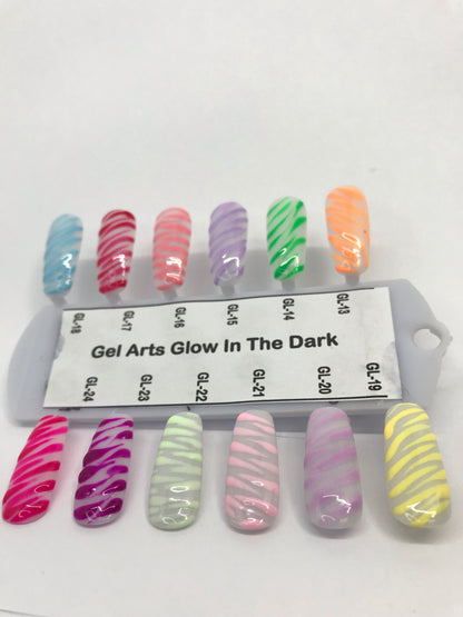 Nail Art Gel Liner | Glow in The Dark | GND Canada 15 | 0.27 Oz - CM Nails & Beauty Supply