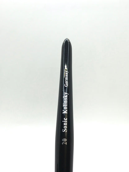 Acrylic Brush #20 Sonic Kolinsky Germany - CM Nails & Beauty Supply