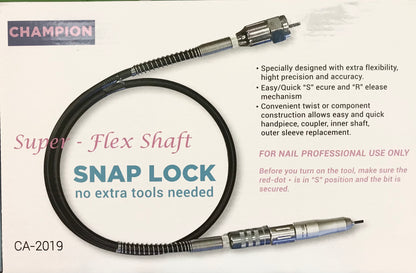 Pro Tool Super-Flex Shaft 3/32 Drill - CM Nails & Beauty Supply