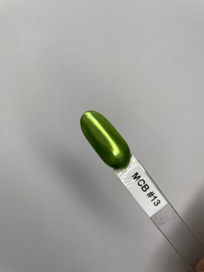 Premium Chrome Pen Powder 25 Metallic Shades with Built-in Sponge - CM Nails & Beauty Supply