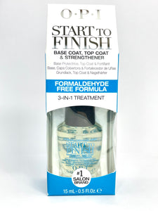 Products OPI Start To Finish Formaldehyde-Free Formula