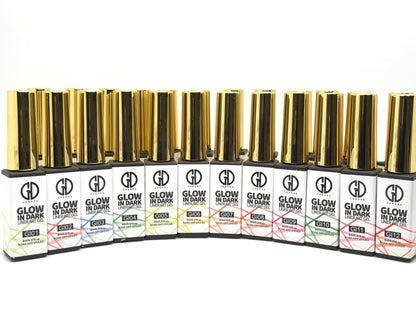 Nail Art Gel Liner | Glow in The Dark | GND Canada 24 | 0.27 Oz - CM Nails & Beauty Supply