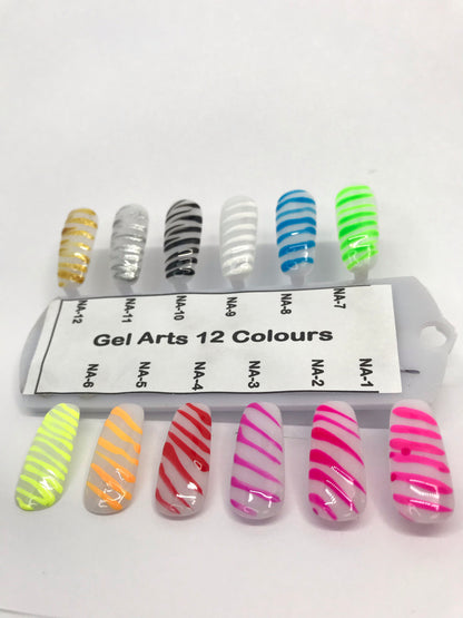 Nail Art Gel Liner | Glow in The Dark | GND Canada 02 | 0.27 Oz - CM Nails & Beauty Supply