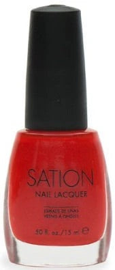 Sation Nail Lacquer # 1016 RED HOT ORANGE