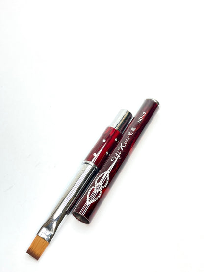 Gel Brush #10 - 100% Kolinsky Professsional Gel Brush - CM Nails & Beauty Supply